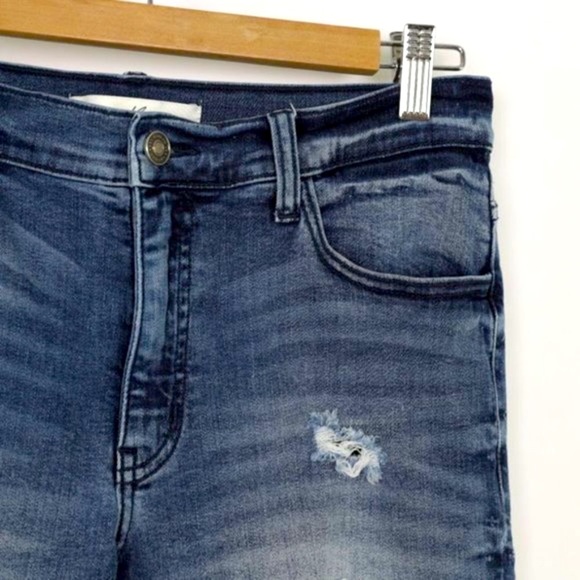 KanCan Distressed Skinny Ankle Jeans size 28 - Picture 9 of 11